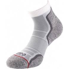 Silver - Women Underwear 1000 Mile Womens/ladies Ankle Socks (pack Of 2) (silver/grey)