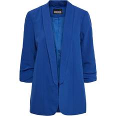 Mujer Blazers Pieces Bosella Blazer - Mazarine Blue