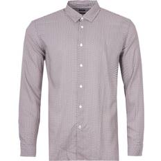 HUGO BOSS Beige Shirts HUGO BOSS Roger Geometric Shirt