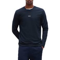 HUGO BOSS Magliette HUGO BOSS TChark Long Sleeve T Shirt - Navy