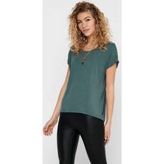 Damen - Elastan/Lycra/Spandex T-Shirts Only Moster T-shirt Dam Balsam