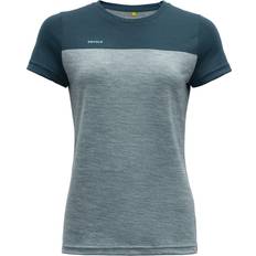 Dame - Turkise T-skjorter & Singleter Devold Women's Norang Tee Merino shirt XS