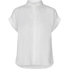 Unisex Shirts Lauren Ralph Lauren Linen Dolman-Sleeve Shirt - White