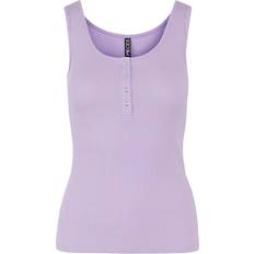 Pieces Kitte Tanktop - Karminrot