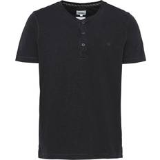 Camel Active Overdele Camel Active NOS Henley Mand Kortærmede T-shirts Ensfarvet Bomuld hos Magasin Asphalt