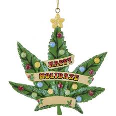 Interior Details Kurt Adler Happy Holidaze Christmas Tree Ornament 4"