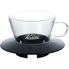 Kaffemaskiner Kalita Wave 155 Black Glass Dripper