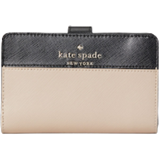 Kate Spade Staci Medium Compact Bifold Wallet - Warm Beige Multi