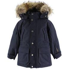 Ver De Terre Jakker Børnetøj Ver De Terre Eskimo Jacket with Fur - Navy (302-600)