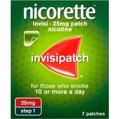 Nicotine Patches - Quit Smoking Medicines Nicorette Nicotin Invisi 25mg 7pcs Patch