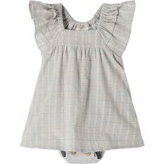 Firkantet Kjoler Børnetøj Lil'Atelier Holly Dress - Harbor Mist