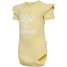 18-24M Bodys Hummel Dream Ruffle Body S/S - Italian Straw (219362-8088)