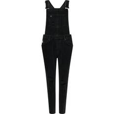 Overalls Bukser Superdry Slim Taper Dungarees - Black