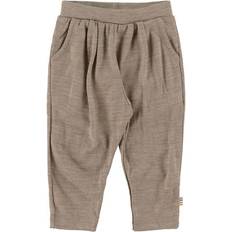 Merinowolle Hosen Joha Wool Pants - Brown Heather (27135-356)