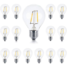 Light Bulbs Brightech Edison LED Lamps 1W E17 15-pack