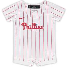 Nike 18-24M Playsuits Children's Clothing Nike Philadelphia Phillies Official Jersey Romper - White