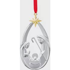 Nambe The Holy Family Christmas Tree Ornament 10.2cm