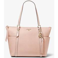Michael Kors Sullivan Large Saffiano Leather Top-Zip Tote Bag - Soft Pink