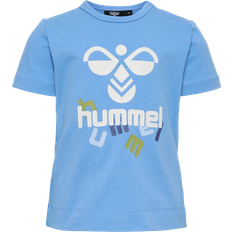 80 - Babys T-Shirts Hummel Dream T-shirt S/S - Silver Lake Blue (219366-7118)