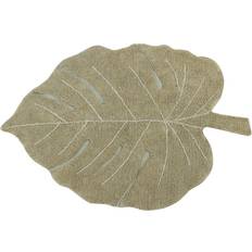 Fabrics Lorena Canals Monstera Leaf Washable Area Rug 48x71"