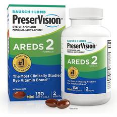 Areds 2 vitamins PreserVision AREDS 2 Soft Gels 130 ct CVS