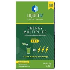 Vitamins & Supplements Liquid I.V. Energy Multiplier Lemon Ginger, 3.39 oz CVS