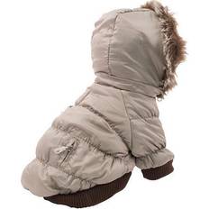 Cats - Dog Clothes Pets Petlife Metallic Fashion Parka Coat