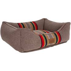 Dog Beds, Dog Blankets & Cooling Mats Pets Carolina Pet Company Pendleton Mineral Umber Kuddler Bed XLarge