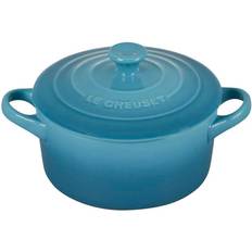 Stoneware Other Pots Le Creuset Caribbean Mini Round with lid 0.062 gal