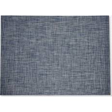 Vinyl Carpets Chilewich Basketweave Blue 23x36"