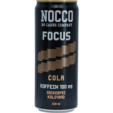 Energiajuoma Urheilu- ja Energiajuomat Nocco Focus Cola 330ml