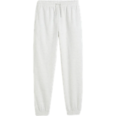 H&M High Waist Joggers - Light Gray Melange