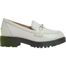 Sam Edelman Kid's Tully Loafer - Bright White Box Leather