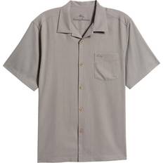 Tommy Bahama Coastal Breeze Silk Blend Button-Up Shirt - Shadow