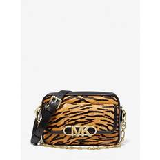 Michael Kors Parker Medium Tiger Print Calf Hair - Marigold