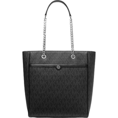 Blaire black Michael Kors Blaire Large Logo Tote Bag - Black