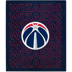 Pegasus Sports LLC Washington Wizards 60'' x 70'' Echo Wordmark Blanket