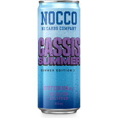 L-Karnitin Sport- & Energidrycker Nocco Cassis Summer 330ml 1 st