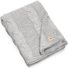 UGG Erie Blankets Grey (177.8x127cm)