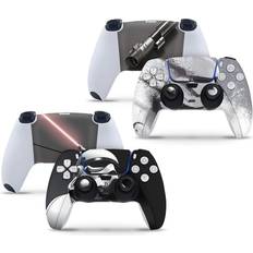 giZmoZ n gadgetZ PS5 2 x Controller Skins Full Wrap Vinyl Sticker - Trooper