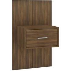 vidaXL Wall-Mounted 48.5cm Sängbord 32.5x48.5cm