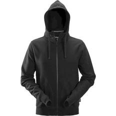 Sort hoodie med lynlås Snickers Workwear Allround Work Full Zip Hoodie