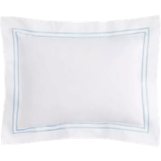 SFERRA Grande Hotel Boudoir Copricuscino Bianco, Blu (40.64x30.48cm)