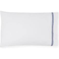 SFERRA Grande Hotel Pillow Case White, Blue (106.68x55.88cm)