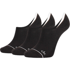 Calvin Klein Women's Footies High Cut Socks 3-pack - Black