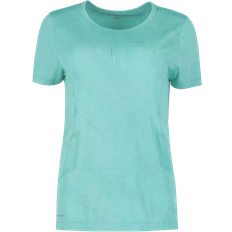 Dame - Fitness - Grøn T-shirts Geyser Seamless T-shirt - Mint Melange