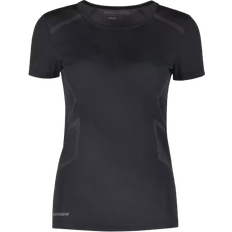 Dame - Fitness - Sort T-shirts Geyser Seamless T-shirt - Black