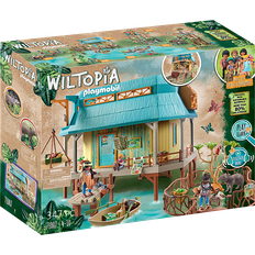 Elephant Play Set Playmobil Wiltopia Animal Care Station 71007