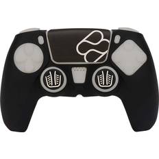 PS5 Dual Sense Silicone Skin + Grips - Black