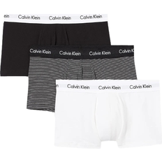 Calvin Klein Herr Kalsonger Calvin Klein Men's Low Rise Trunks 3-pack - Plum/Chin/River